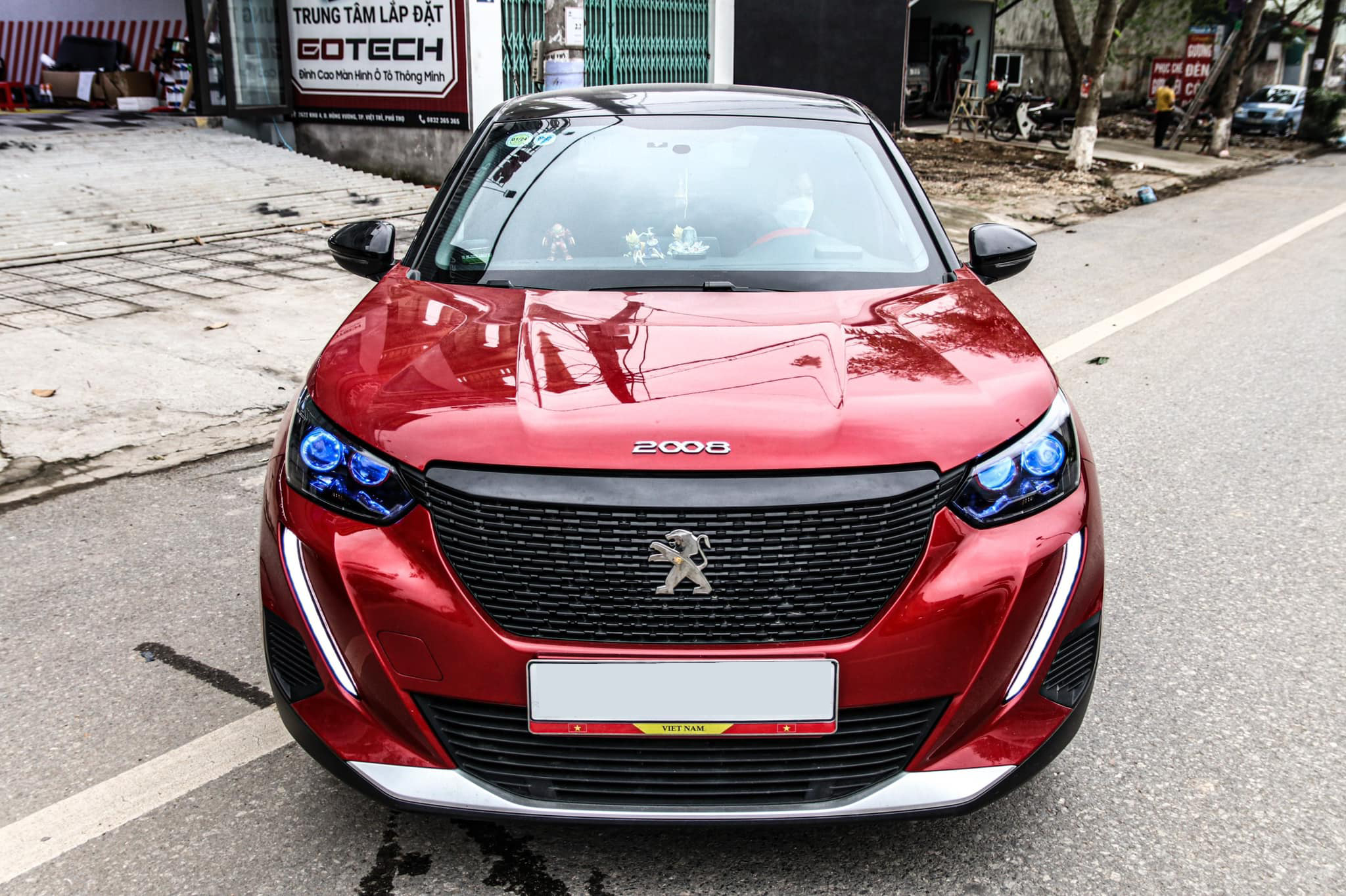 độ đèn peugeot